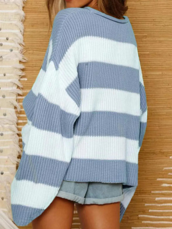Jersey cuello redondo mujer tejido suave - Esencia Mujer