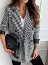 Blazer de cuello solapa manga larga - Look completo
