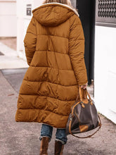 Abrigo Largo con Capucha Sherpa Tallas Grandes - vista trasera