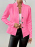 blazer de punto con botones mujer vista frontal