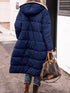 Abrigo Largo con Capucha Sherpa Tallas Grandes - vista trasera