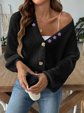 Cardigan manga larga botones mujer - Esencia Mujer
