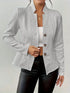blazer de punto con botones mujer vista frontal