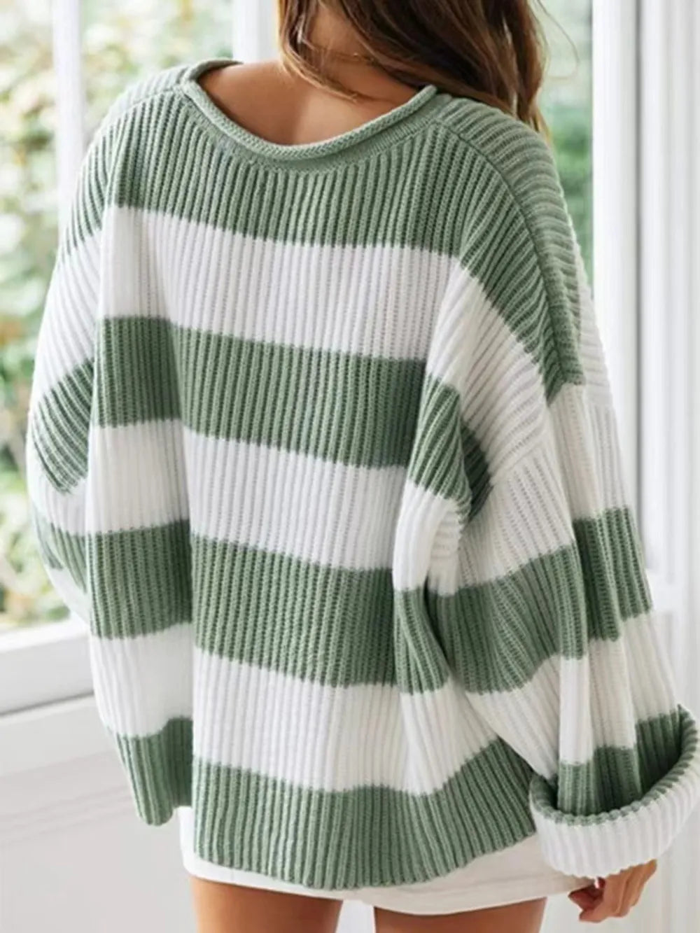 	Jersey cuello redondo mujer tejido suave - Esencia Mujer
