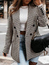 blazer doble botonadura pata de gallo mujer vista frontal
