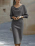 Vestido bodycon cuello halter mujer - Esencia Mujer