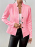 blazer de punto con botones mujer vista frontal
